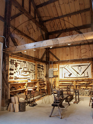 Barn interior