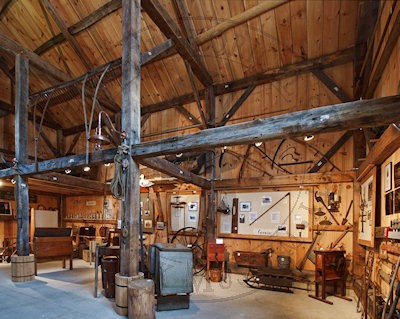 Barn interior