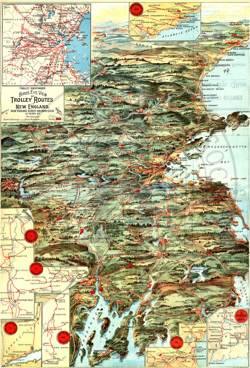 trolley map